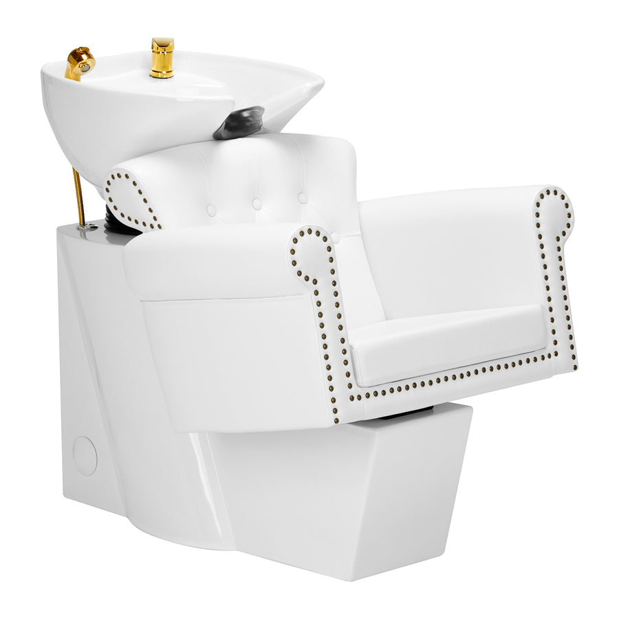 Bac de Lavage Gabbiano Berlin Or-Blanc 1