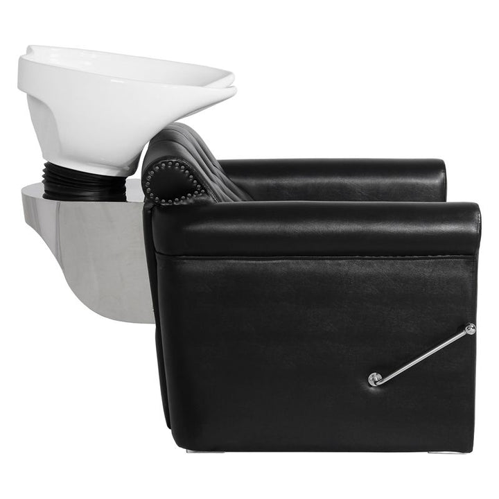 Bac de Lavage Gabbiano Berlin Lux Noir 5