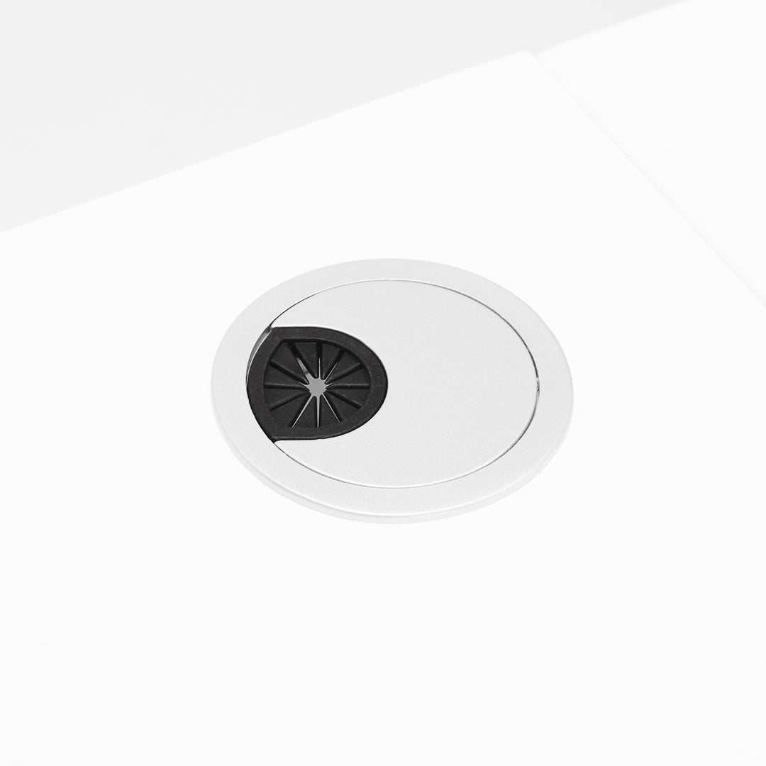 Table de Manucure 312 Blanc avec Aspiration 9