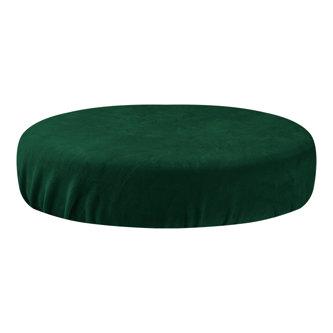 Housse de Petit Siège Velours Vert bouteille 1