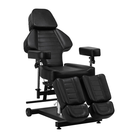 Fauteuil de Tatouage Hydraulique Pro Ink 601A Noir