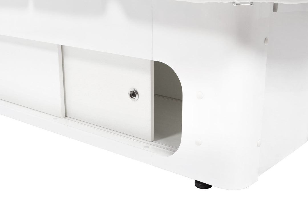 Table de massage Électrique Chauffante Keid Blanc