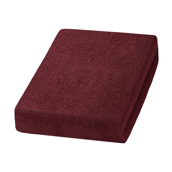Housse pour Fauteuil Esthétique et Table de Massage Terry 190 x 60 cm Marron