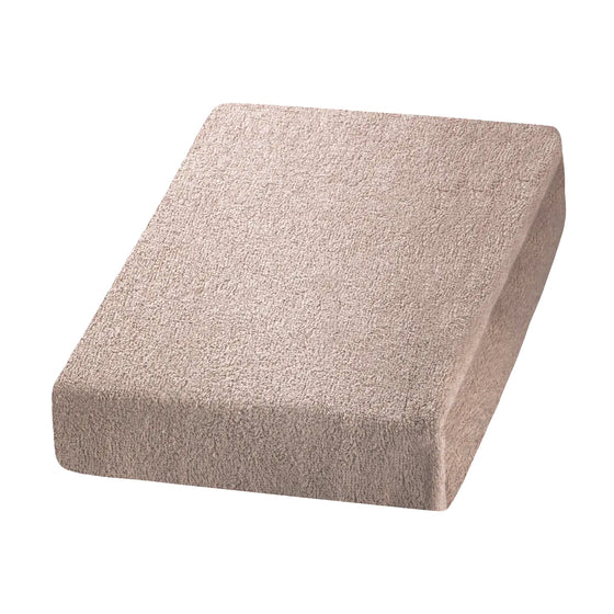 Housse pour Fauteuil Esthétique et Table de Massage Terry 190 x 60 cm Beige