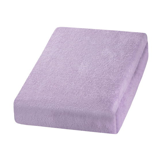 Housse pour Fauteuil Esthétique et Table de Massage Terry 190 x 60 cm Violet