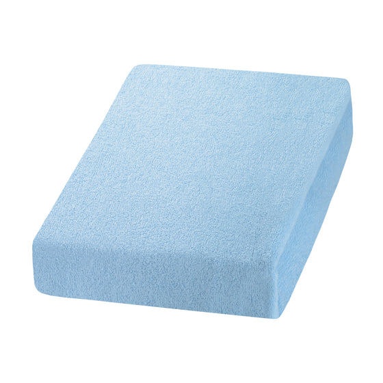 Housse pour Fauteuil Esthétique et Table de Massage Terry 190 x 60 cm Bleu