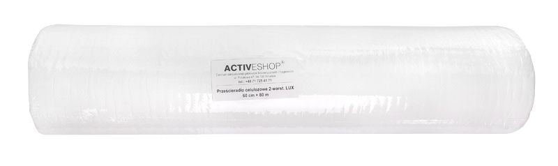 Draps d'examen sur Rouleau Papier Blanc 80 m x 60 cm