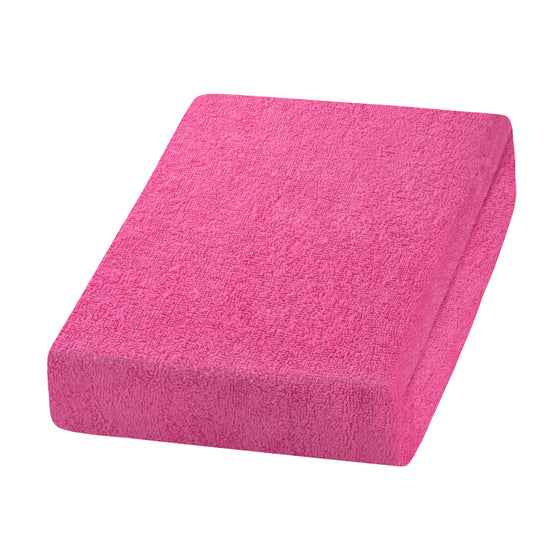 Housse pour Fauteuil Esthétique et Table de Massage Terry 190 x 60 cm Rose