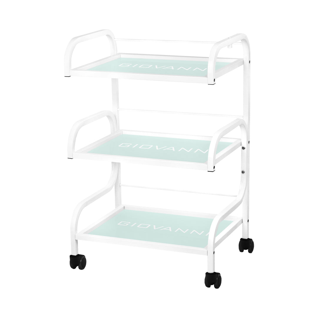Chariot de Service Cosmétique Giovanni 1014 Blanc