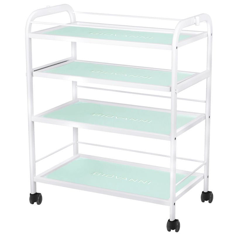 Chariot de Service Cosmétique Giovanni 1015A Blanc