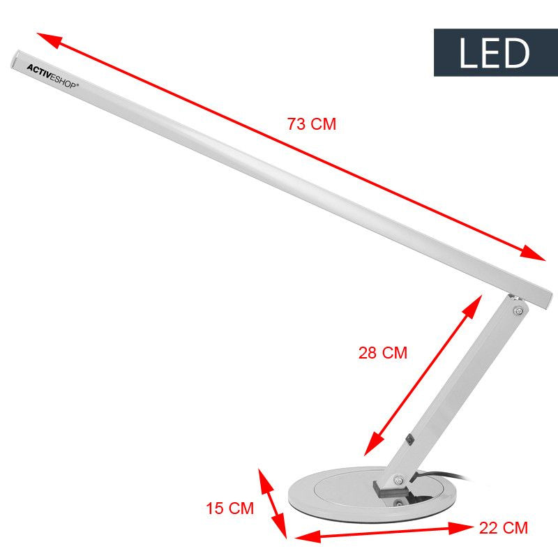 Lampe Esthétique Slim 8.4W Aluminium - image 3