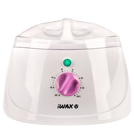 Chauffe cire Pot iWax 400ml 150W Blanc-Rose