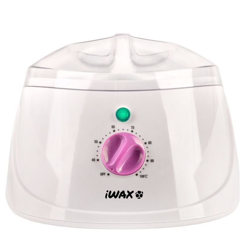 Chauffe cire Pot iWax 400ml 150W Blanc-Rose