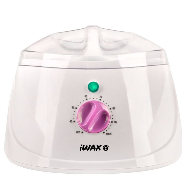 Chauffe cire Pot iWax 400ml 150W Blanc-Rose