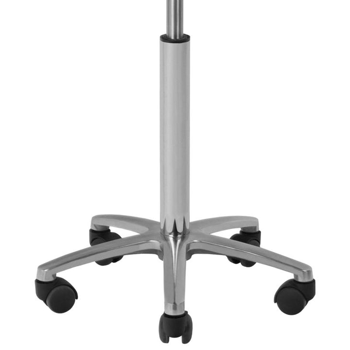 Tabouret de Selle à Roulettes Réglable 001B Haut Noir - image 3