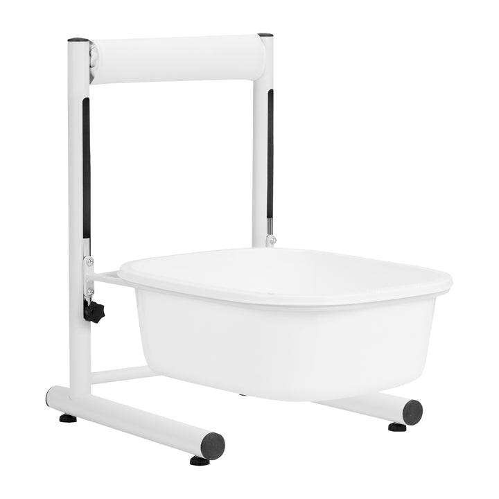 Bain de Pieds Pédicure Réglable en Hauteur Blanc - image 2