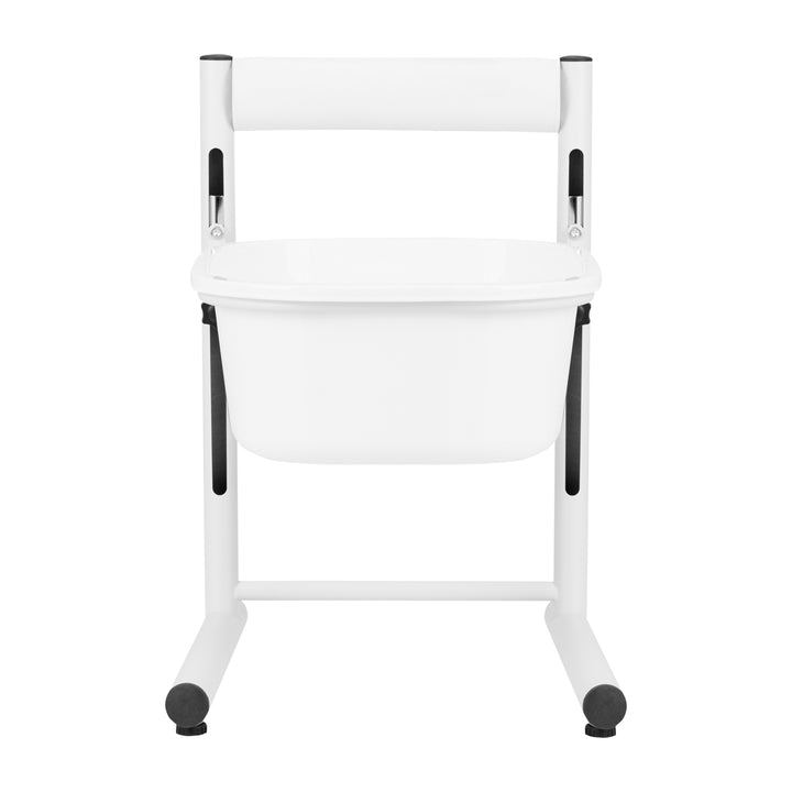 Bain de Pieds Pédicure Réglable en Hauteur Blanc - image 5