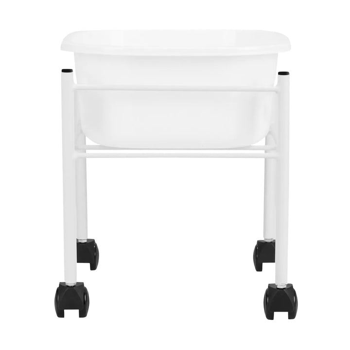 Bain de Pieds Pédicure à Roulettes Blanc - image 4