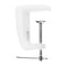 Support Pince de Table pour Lampe Loupe Blanc