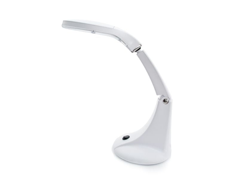 Lampe loupe Elegante Mini 30 SMD LED 5D de Table Blanc 2