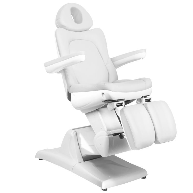 Fauteuil Esthétique Électrique Azzurro 870S Pedi 3 Moteurs Blanc - image 3