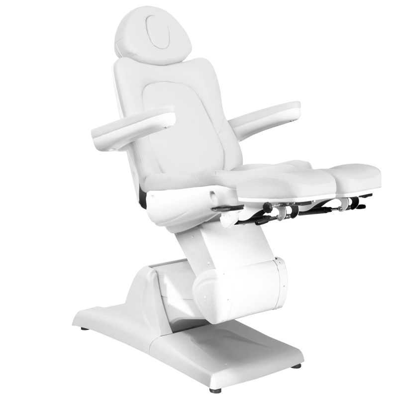 Fauteuil Esthétique Électrique Azzurro 870S Pedi 3 Moteurs Blanc - image 5