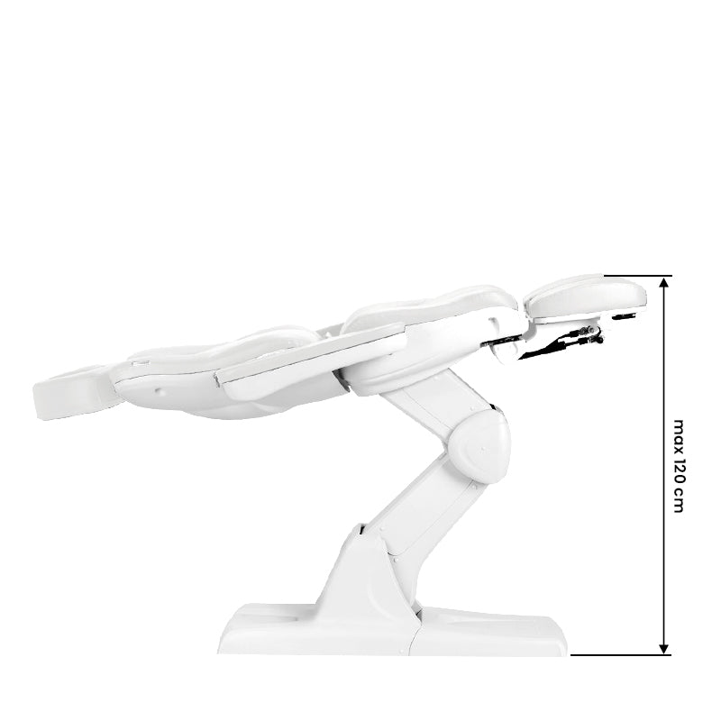 Fauteuil Esthétique Électrique Azzurro 870S Pedi 3 Moteurs Blanc - image 11
