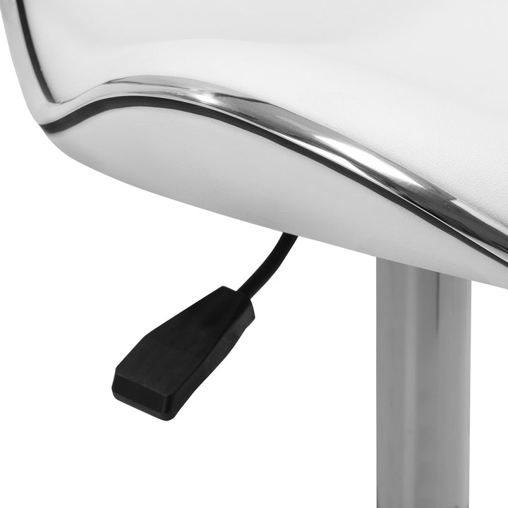 Tabouret à Roulettes Réglable Gabbiano Q-4599 Blanc - image 6