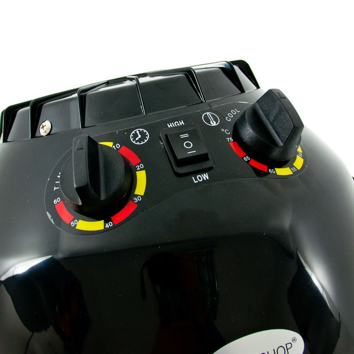 Casque Sèche-Cheveux sur Pied Gabbiano LI-202S Double Vitesse Noir
