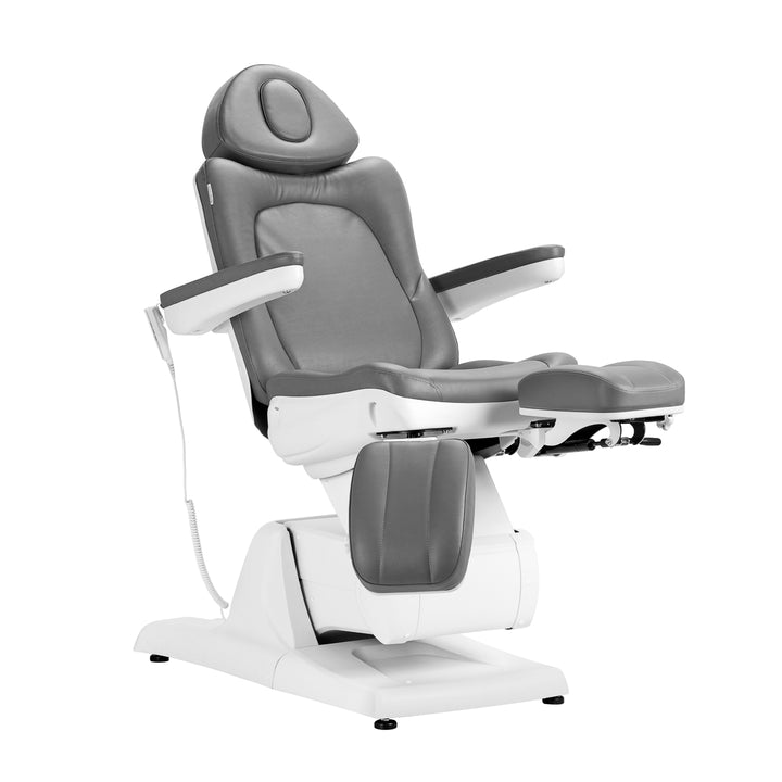 Fauteuil Esthétique Électrique Azzurro 870S Pedi 3 Moteurs Gris - image 3