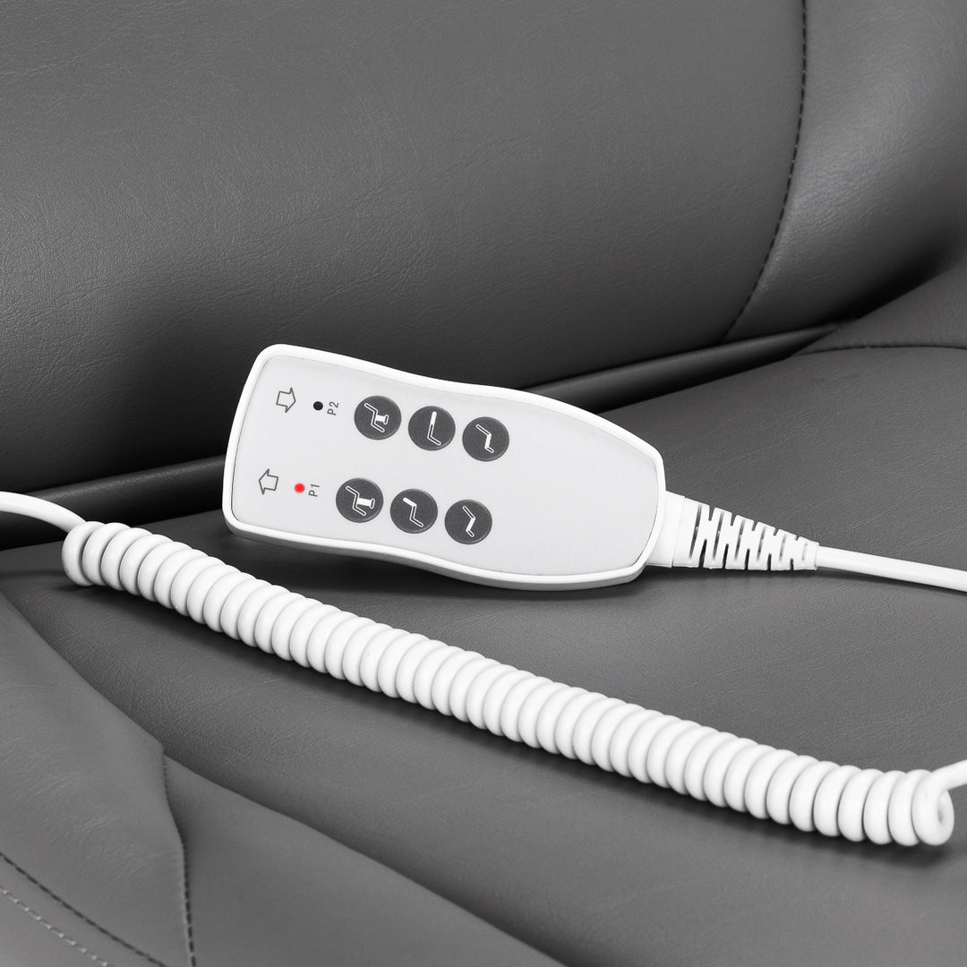 Fauteuil Esthétique Électrique Azzurro 870S Pedi 3 Moteurs Gris - image 18