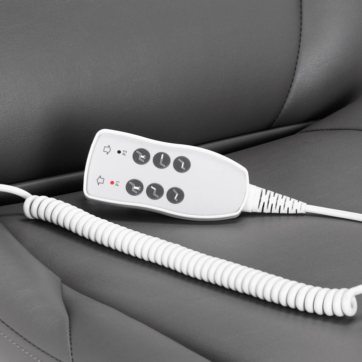 Fauteuil Esthétique Électrique Azzurro 870S Pedi 3 Moteurs Gris - image 18