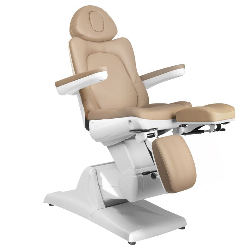 Fauteuil Esthétique Électrique Azzurro 870S Pedi 3 Moteurs Cappuccino - image 4