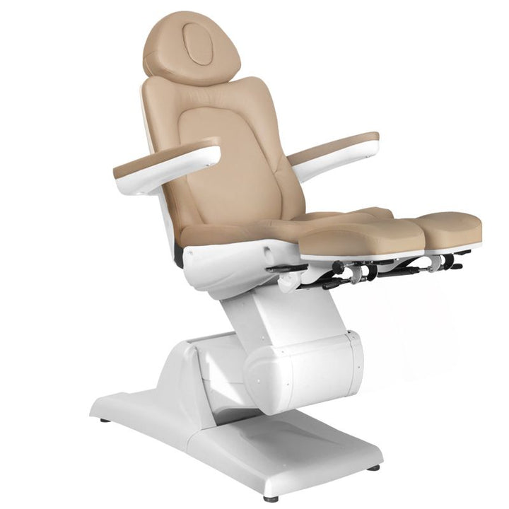 Fauteuil Esthétique Électrique Azzurro 870S Pedi 3 Moteurs Cappuccino - image 5