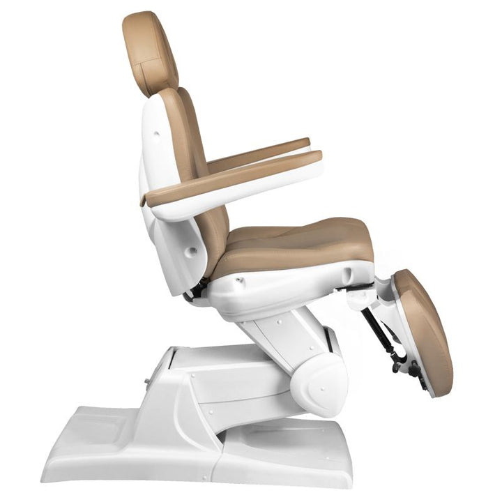 Fauteuil Esthétique Électrique Azzurro 870S Pedi 3 Moteurs Cappuccino - image 8