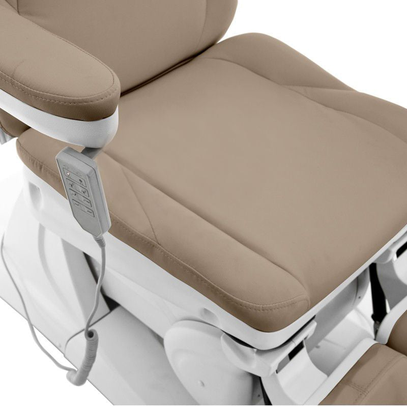Fauteuil Esthétique Électrique Azzurro 870S Pedi 3 Moteurs Cappuccino - image 10