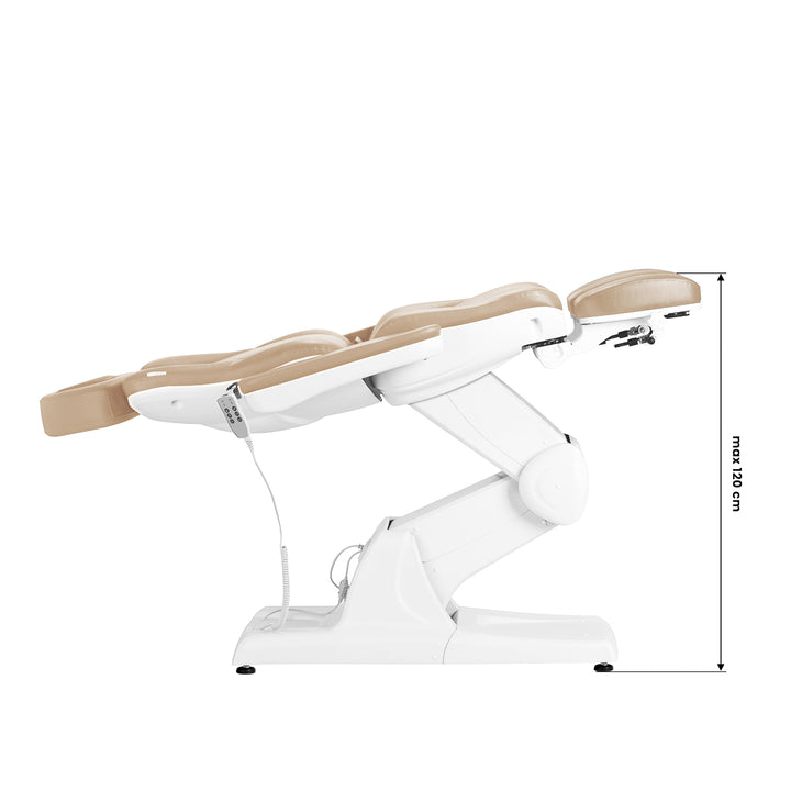 Fauteuil Esthétique Électrique Azzurro 870S Pedi 3 Moteurs Cappuccino - image 12