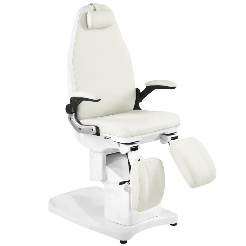 Fauteuil Esthétique Électrique Azzurro 709A 3 Moteurs Blanc