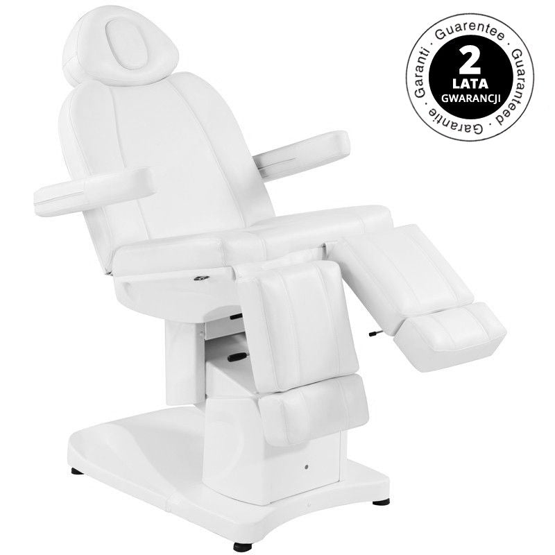 Fauteuil Esthétique Électrique Azzurro 708AS Pedi 3 Blanc 4