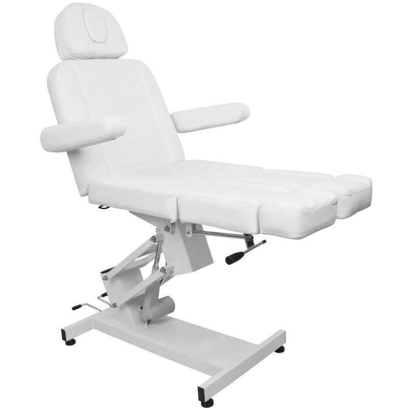 Fauteuil Esthétique Électrique Azzurro 706 Pedi 1 Moteur Blanc - image 5