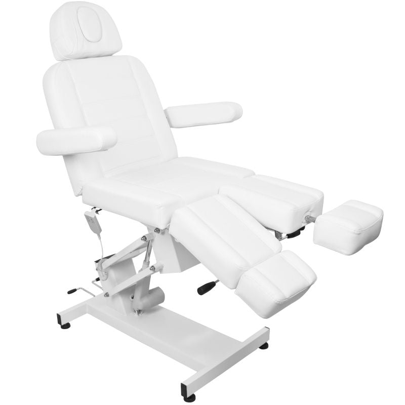Fauteuil Esthétique Électrique Azzurro 706 Pedi 1 Moteur Blanc - image 12