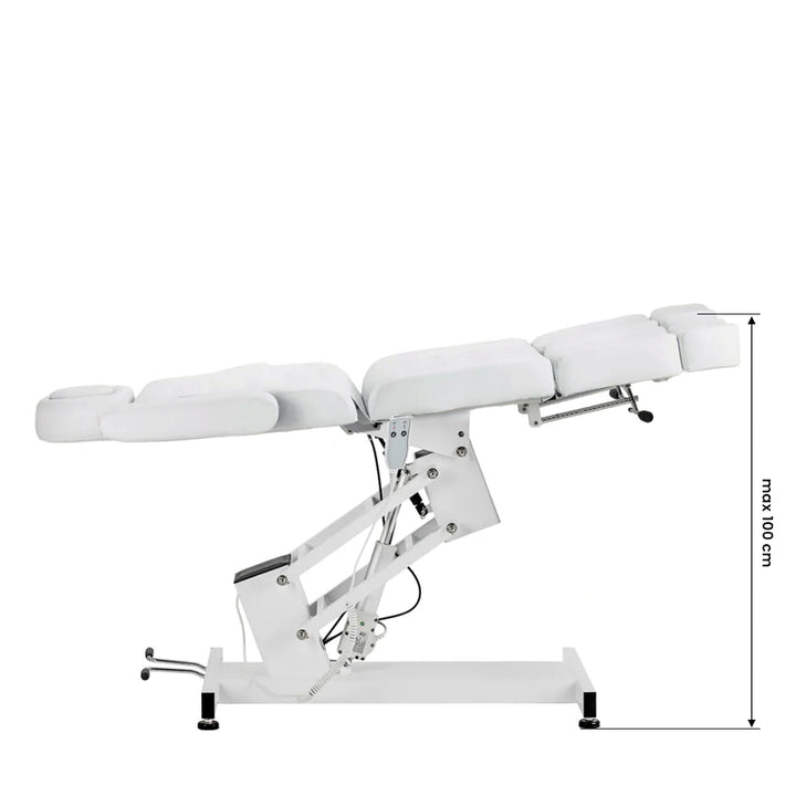 Fauteuil Esthétique Électrique Azzurro 706 Pedi 1 Moteur Blanc - image 13