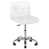Chaise Cosmétique à Roulettes Réglable A-5299 Blanc
