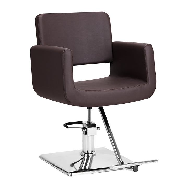 Fauteuil de Coiffeur Gabbiano Helsinki Marron