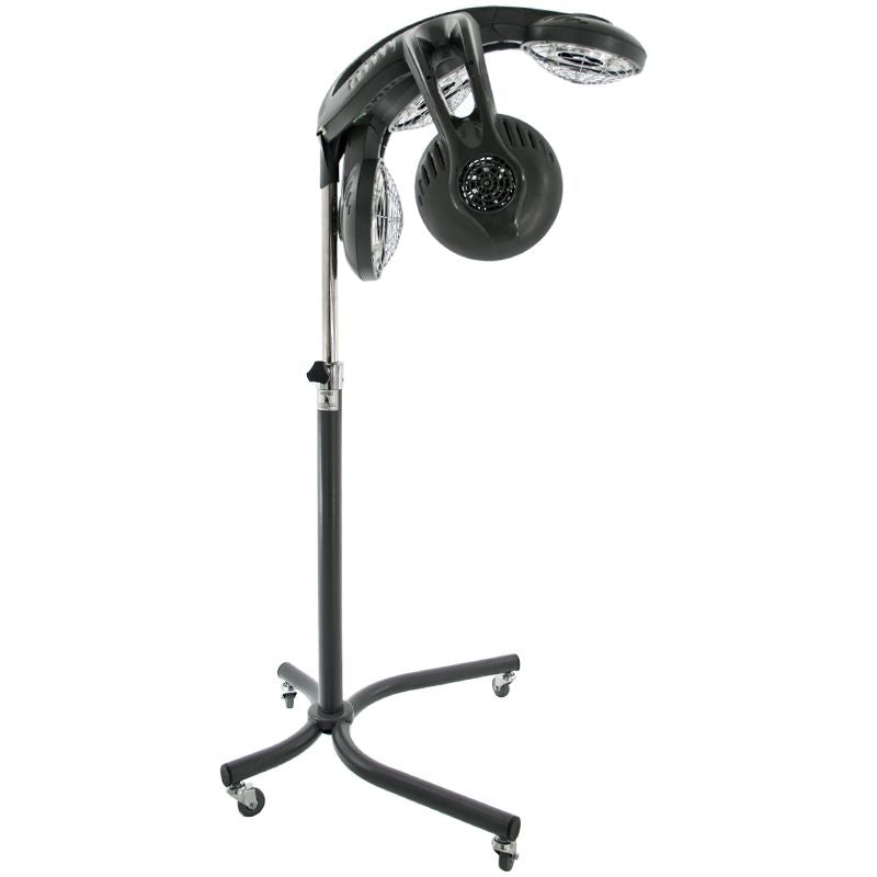 Casque Sèche-Cheveux sur Pied Gabbiano Infrazon GL-505S Gris