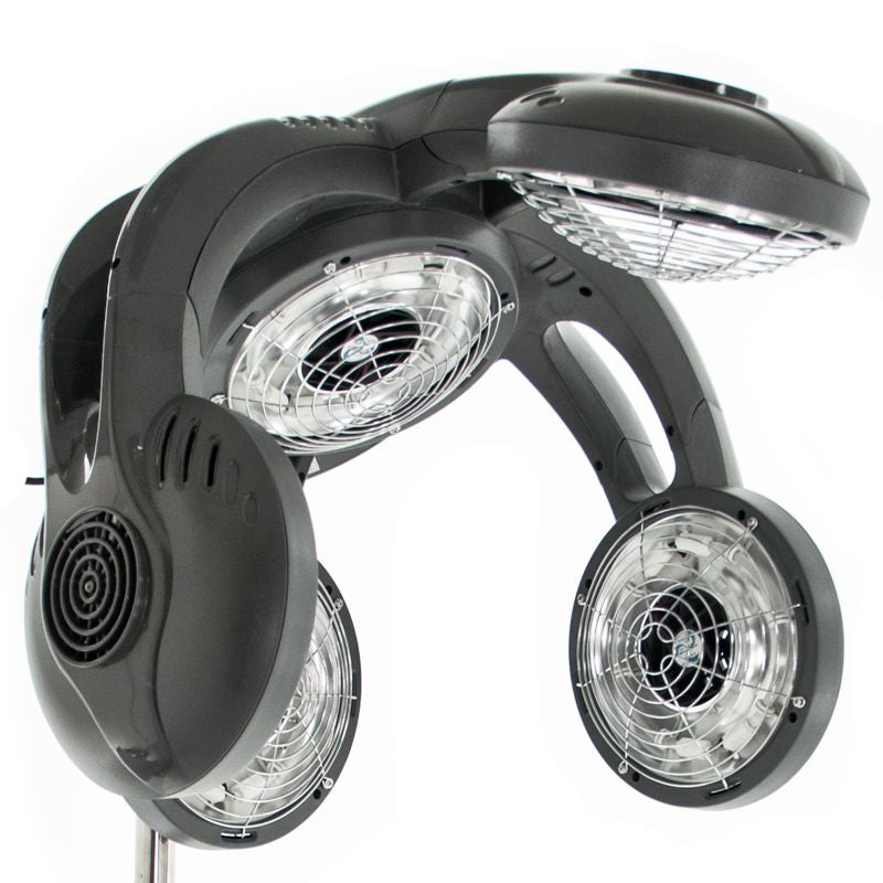 Casque Sèche-Cheveux sur Pied Gabbiano Infrazon GL-505S Gris