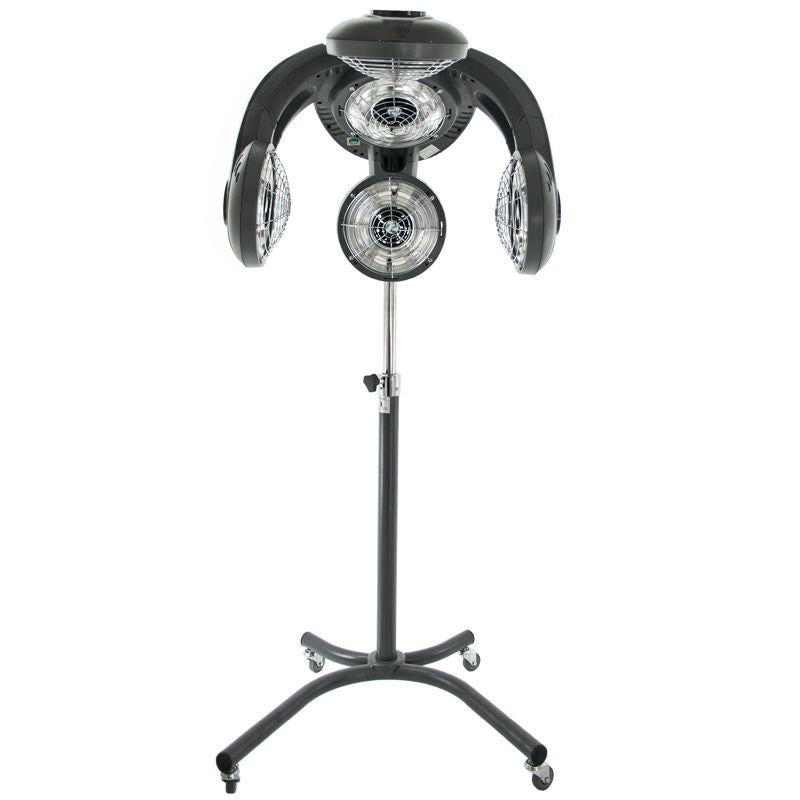 Casque Sèche-Cheveux sur Pied Gabbiano Infrazon GL-505S Gris