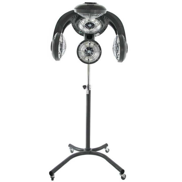 Casque Sèche-Cheveux sur Pied Gabbiano Infrazon GL-505S Gris