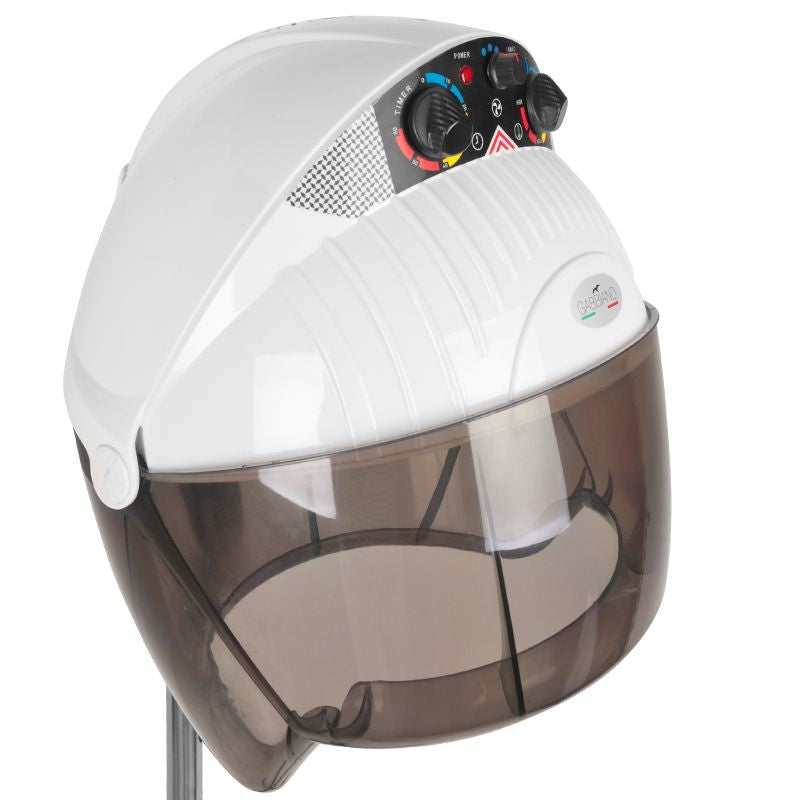 Gabbiano Casque de Séchage avec Trépied Centurion LVI-203S Triple Vitesse Ionic Blanc