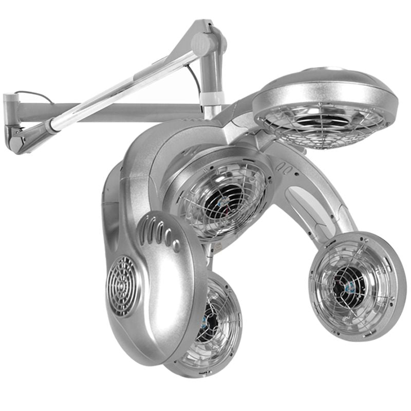 Casque Sèche-Cheveux Mural Gabbiano Infrazon GD-505W Argent